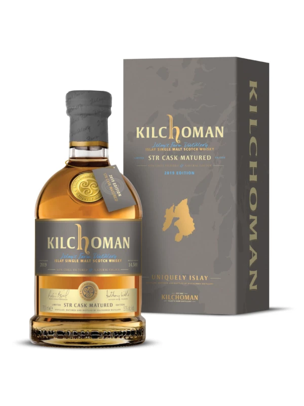 Kilchoman STR Cask Matured 50%, gift box