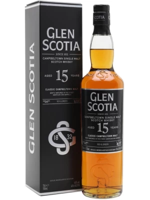Виски Glen Scotia 15 Years Old, gift box 0.7 л