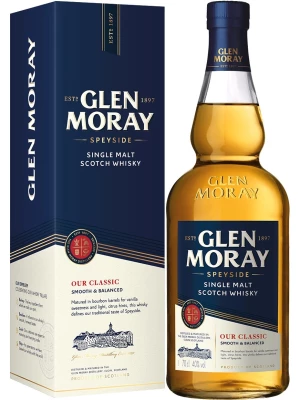 Виски Glen Moray Our Classic, gift box 0.7 л