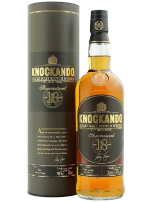 Виски Knockando 18 years Slow Matured, in tube 0.7 л