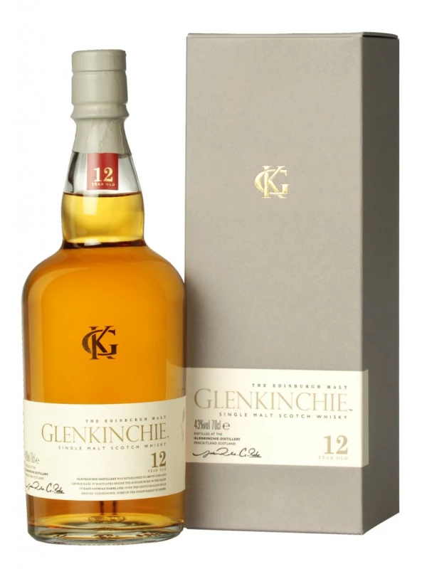 Glenkinchie Malt 12 years old, with box