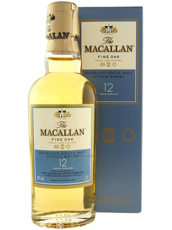 Macallan Fine Oak, 12 Years Old, gift box