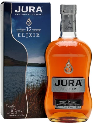 Виски Isle of Jura 12 Years Old (Elixir), gift box 0.7 л