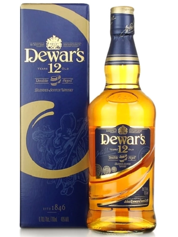 Dewar's 12 years old, in box
