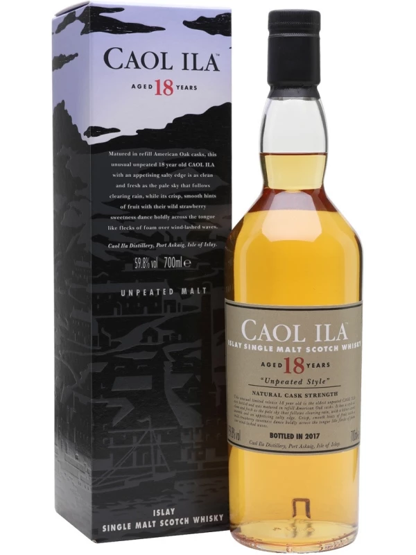 Caol Ila 18 Years Old Unpeated Style, gift box