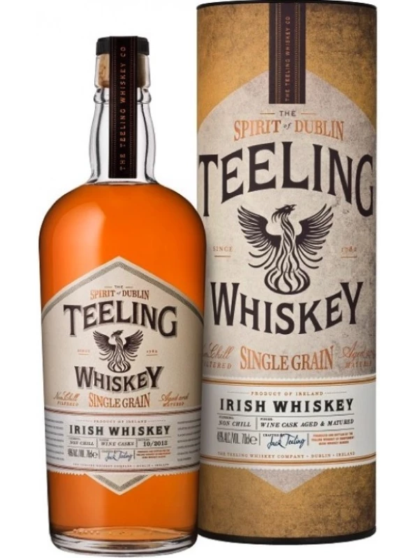 Teeling, Irish Whiskey Single Grain, gift tube