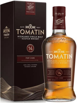 Виски Tomatin 14 Years Old, gift box 0.7 л