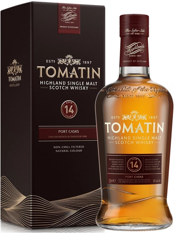 Tomatin 14 Years Old, gift box