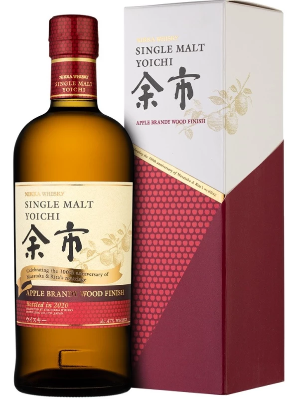 Nikka, Yoichi Apple Brandy Wood Finish, gift box