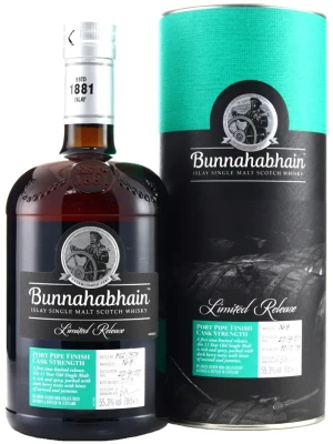Виски Bunnahabhain Port Pipe Finish, 2007, gift tube 0.7 л