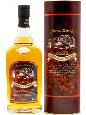 Виски Nantou Distillery, Omar Single Malt Peated Type, in tube 0.7 л
