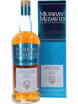 Виски Murray McDavid, Select Grain Girvan 11 Years Old, gift box 2011 0.7 л