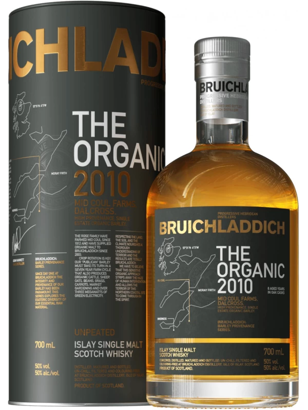 Bruichladdich, Organic, in tube
