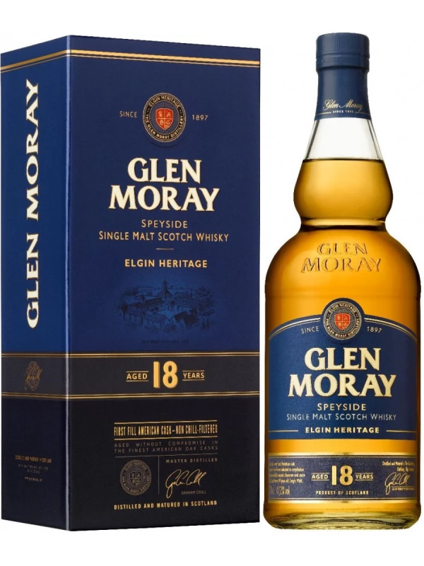Glen Moray 18 years, gift box