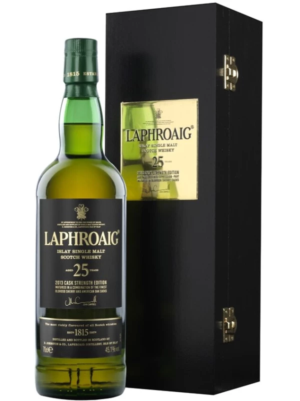 Laphroaig 25 Years Old (45,1%), gift box