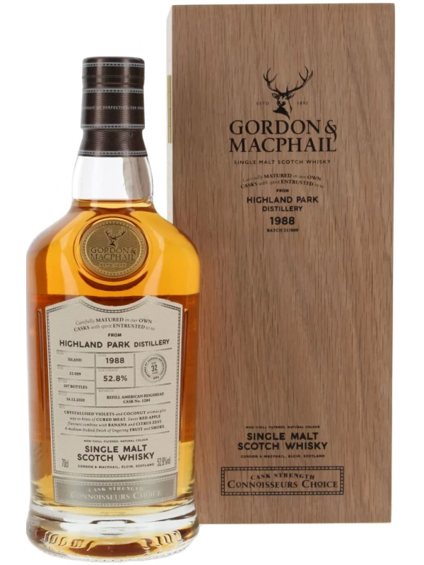 Highland Park Connoisseur's Choice Cask Strength (52,8%), wooden box