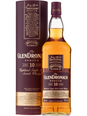 Виски Glendronach Forgue 10 Years Old, in tube 1 л