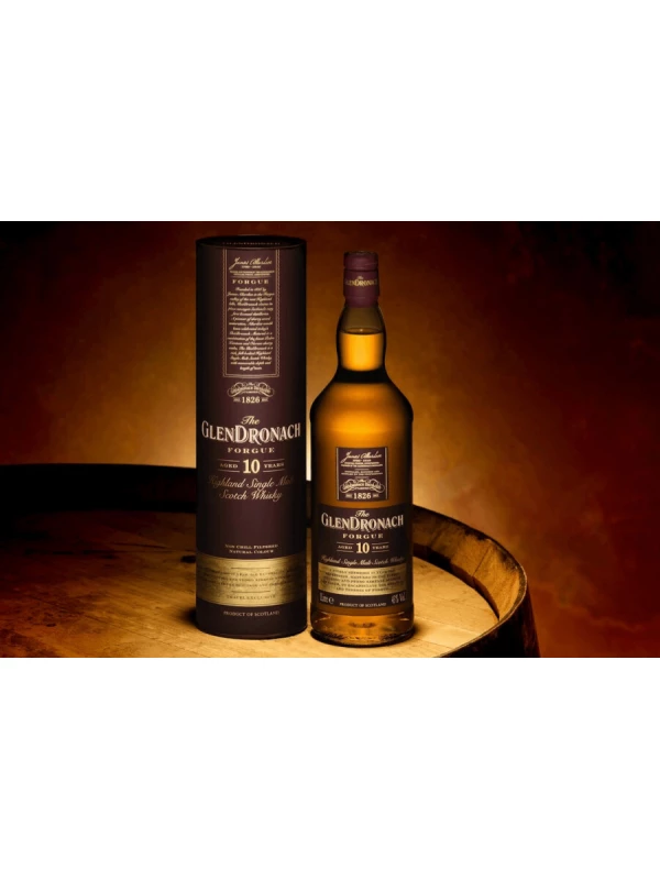 Glendronach Forgue 10 Years Old, in tube