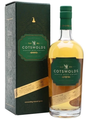 Виски Cotswolds Peated Cask (60,2%), gift box 0.7 л