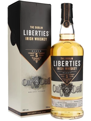 Виски The Dublin Liberties Oak Devil, gift box 0.7 л