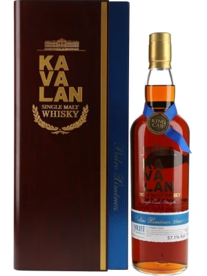 Виски Kavalan, Solist Pedro Ximenez Sherry Cask (57,1%), wooden box 0.75 л