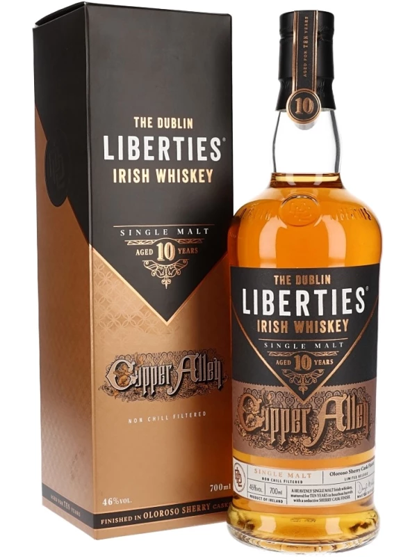 The Dublin Liberties 10 Year Old Copper Alley, gift box