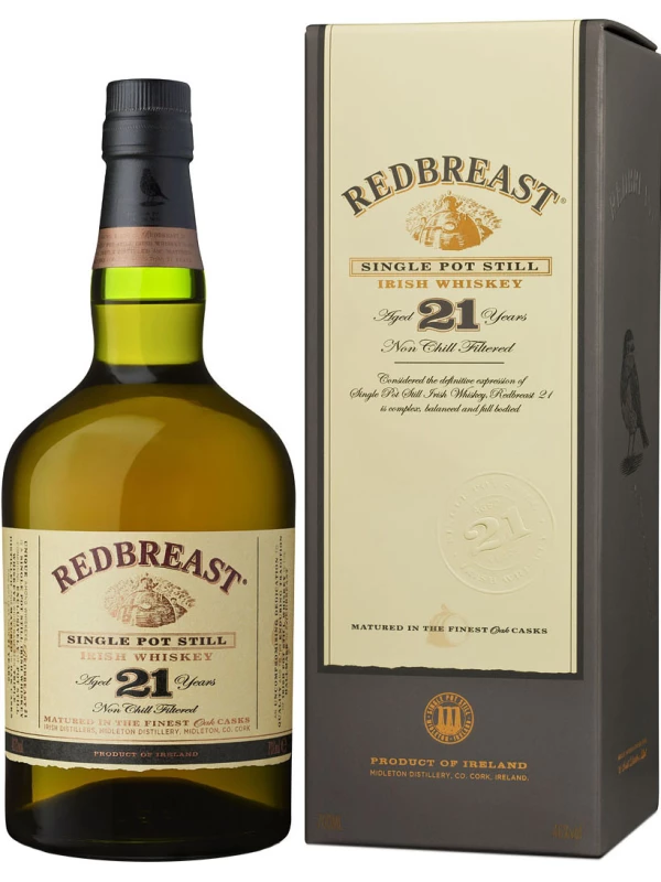 Redbreast 21 Years Old, gift box