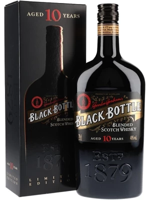 Виски Black Bottle 10 Years Old, gift box 0.7 л