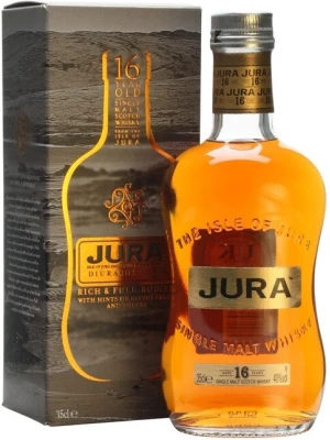 Виски Isle Of Jura, 16 years old, gift box 0.35 л