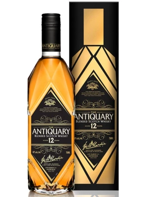 Виски The Antiquary 12 years old, gift box 0.7 л