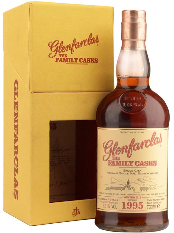Glenfarclas 1995 Family Casks (52,1%), gift box