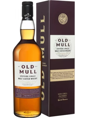 Виски Old Mull Speyside Single Malt Scotch Whisky, gift box 0.7 л