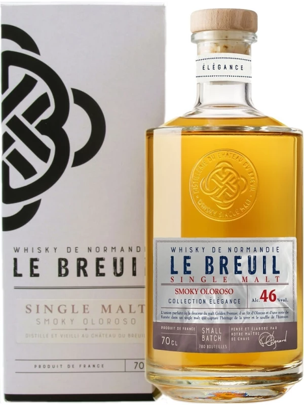 Le Breuil Single Malt Smoky Oloroso, gift box