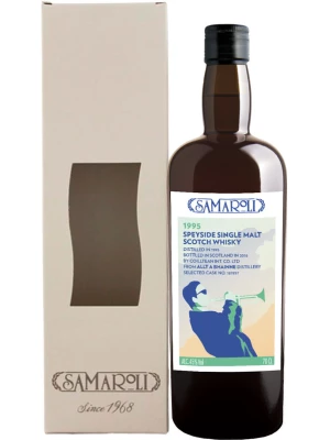 Виски Samaroli, Allt a Bhainne, gift box 1995 0.75 л