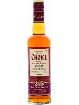 Виски Your Choice 3, With taste of Scotch Whisky 0.7 л