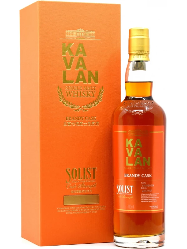 Kavalan, Solist Brandy Single Cask (56,3%), gift box