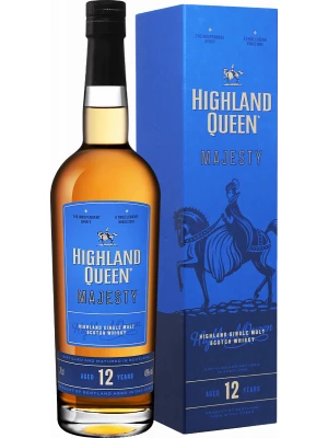 Виски Highland Queen Majesty 12 Years Old, gift box 0.7 л
