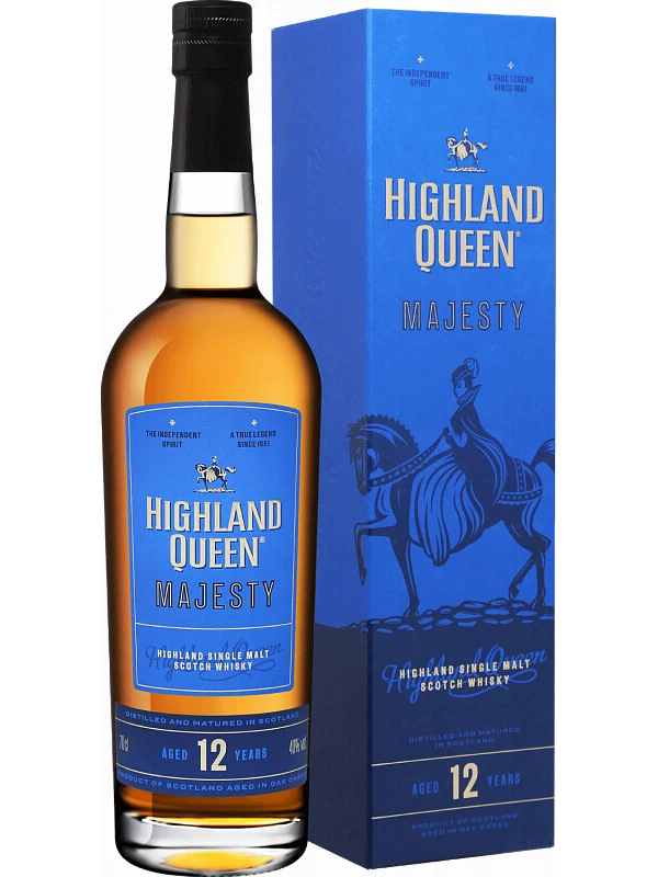 Highland Queen Majesty 12 Years Old, gift box