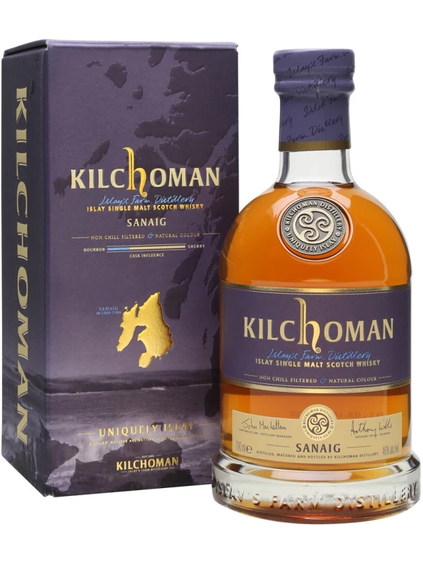 Kilchoman Sanaig, gift box