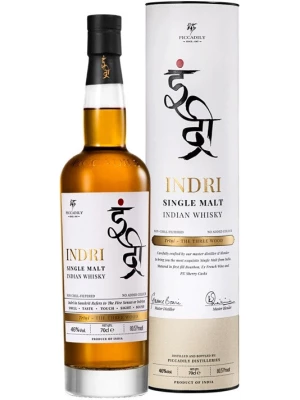 Виски Indri Single Malt, in tube 0.7 л