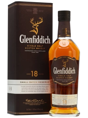 Виски Glenfiddich 18 Years Old, gift box 0.75 л