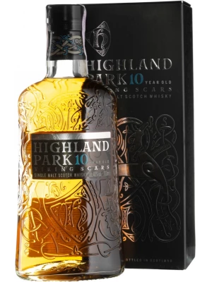 Виски Highland Park 10 Years Old, gift box 0.7 л