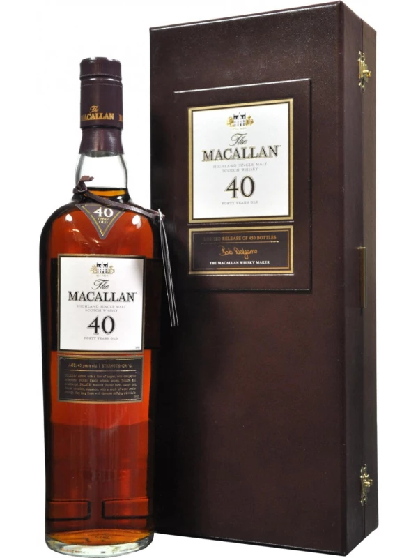 The Macallan, 40 Years Old Limited Release, gift box