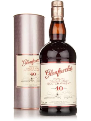 Виски Glenfarclas 40 years, In Tube 0.7 л
