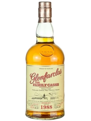 Виски Glenfarclas 1988 Family Casks (53,3%) 1988 0.7 л