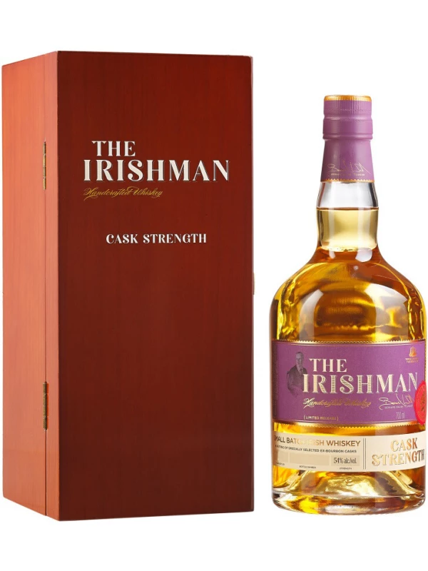 The Irishman Cask Strength, gift box