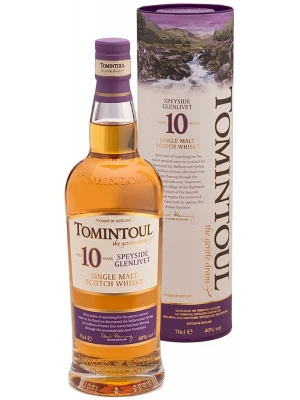 Виски Tomintoul 10 Years Old, in tube 0.7 л