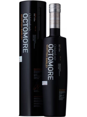 Виски Bruichladdich, Octomore Scottish Barley, in tube 0.7 л
