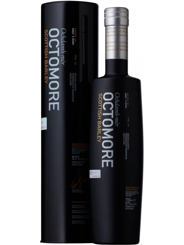 Bruichladdich, Octomore Scottish Barley, in tube