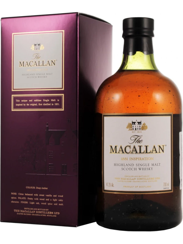 Macallan 1851 Inspiration, with box